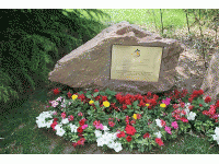 Peace inscription from the first Diplomats Peace and Friendship Run